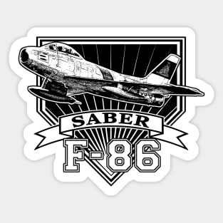 F86 Sabre Sticker